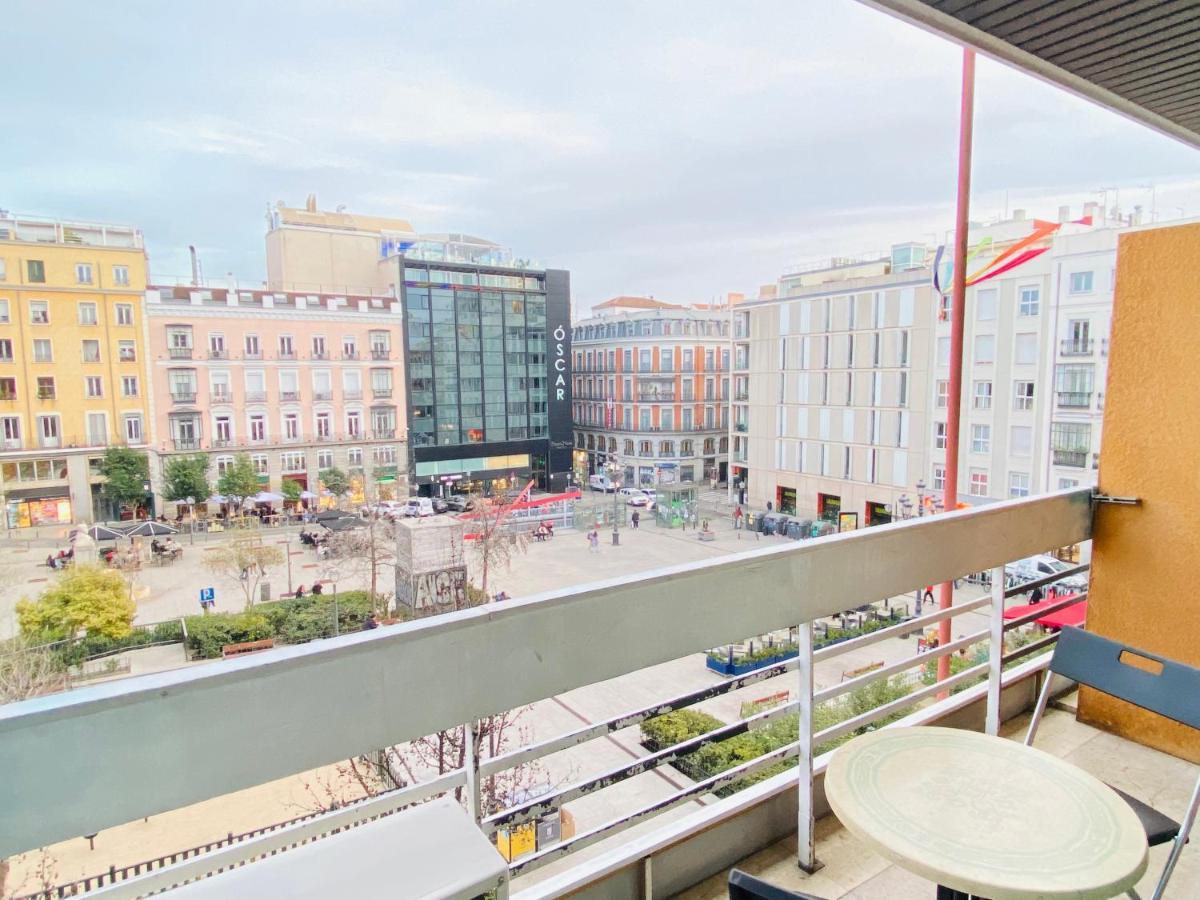 Estudio Doble Con Balcon En Madrid Centro Eksteriør billede