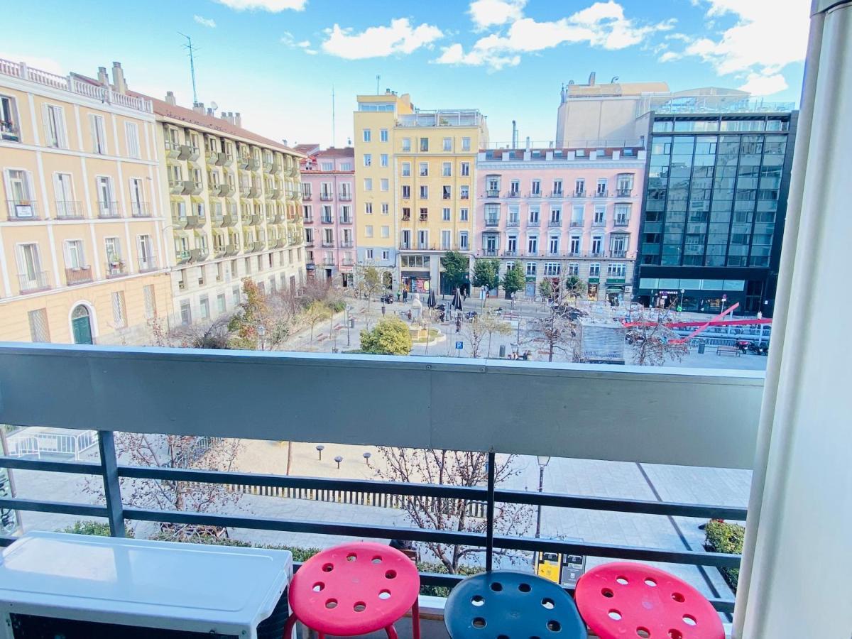 Estudio Doble Con Balcon En Madrid Centro Eksteriør billede